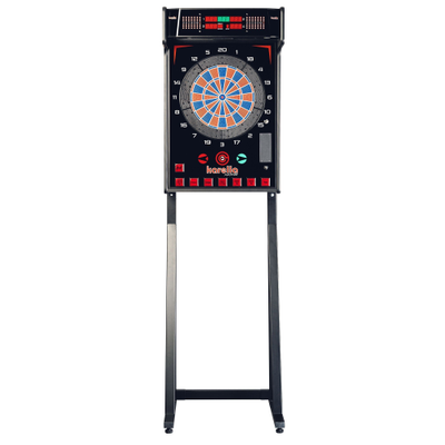 Karella "E-Master" Profi-Dartautomat mit Standfuß & Münzeinwurf, Option Münzeinwurf: Mit Münzeinwurf