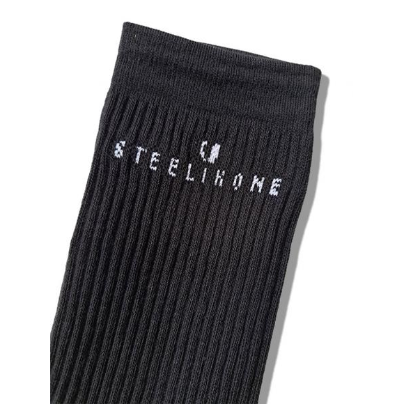 Socken - STEELIKONE, Größe: 39-42, Farbe: Weiß, 6 image