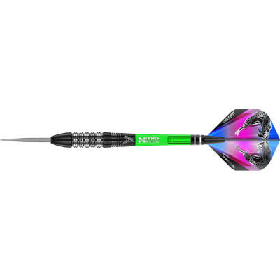 Red Dragon Peter Wright "Snakebite" Black Strike Steeldart 90%, Gewicht: 24g