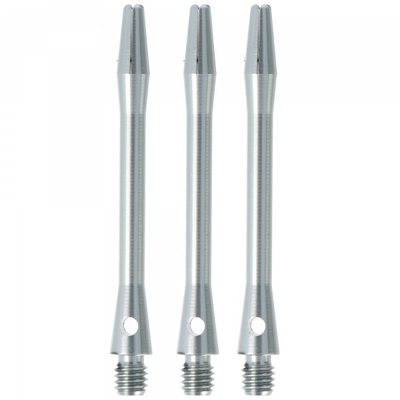 Aluminium Dart Shaft Gun Metal, Medium, 3 Stück
