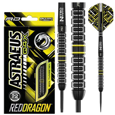 RedDragon ASTRAEUS Q4X PARALLEL Steeltip, Gewicht: 22g