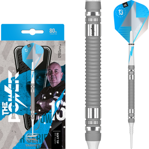 Target Phil Taylor The Power Series Silver 80% Tungsten Softdarts, Gewicht: 19 Gramm