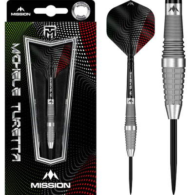 Mission Michele Turetta 95% Tungsten Steeldarts, Gewicht: 21 Gramm