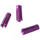 Designa Flightschoner, eloxierte Legierung, lila, 3 Stück