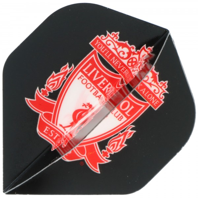Football Dartflight Liverpool, Official Licensed, No2, Std, rot, 3 Stück