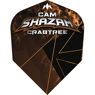 Mission Solo Dart Flights 100 Micron - No6 Shape - Cam Crabtree Bronze