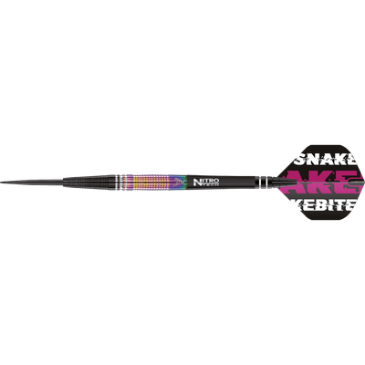 Red Dragon Peter Wright "Snakebite" WC Tapered SE Steeldart 90%, Gewicht: 21g