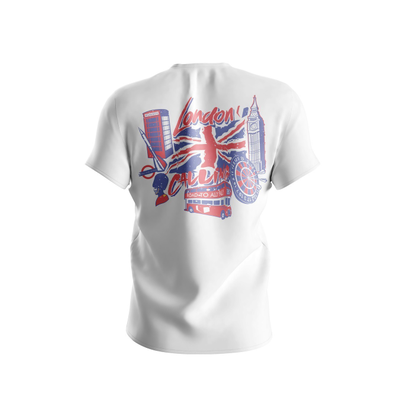 Shirt, STEELIKONE, London calling Edition II, Farbe: Weiß, Größe: S