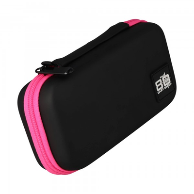 Kilo80 Darttasche, Platz für 3 Darts, Größe M, pink schwarz