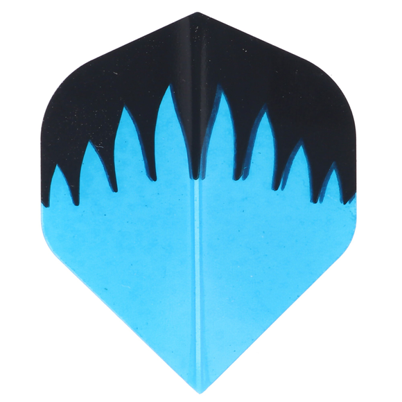 Flight Flammen, blau-schwarz, 3 Stück, 5 image