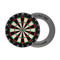 Precise180 | Endorphine Dartboard Bundle Gunmetal + Graphite Surround, Surround Variante: Graphite
