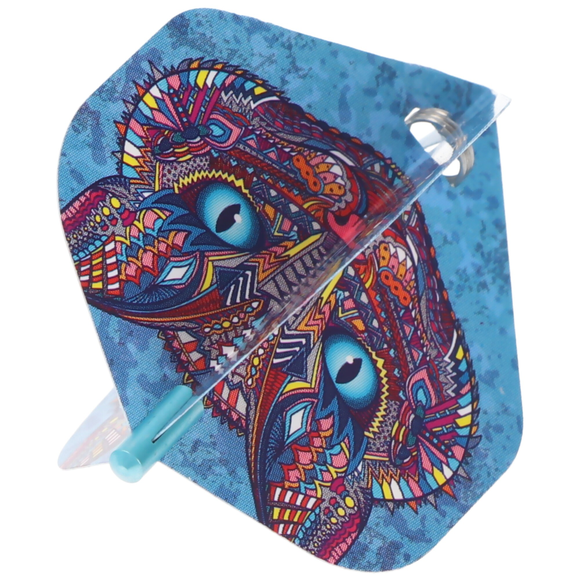 Designa Flightschoner, eloxierte Legierung, aqua, 3 Stück, 3 image