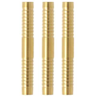 Barrel 90% Tungsten, goldfarben, 46mm, 3 Stück, 18 Gramm