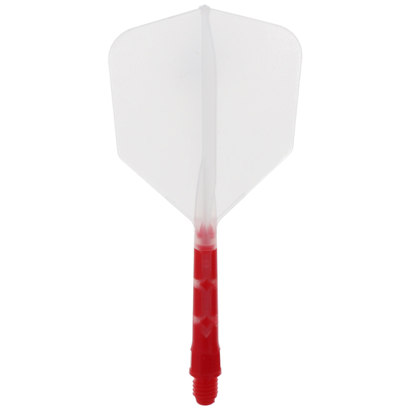 Cuesoul integrierte Dart Flights AK7, Standard M, rot weiß, 7 image