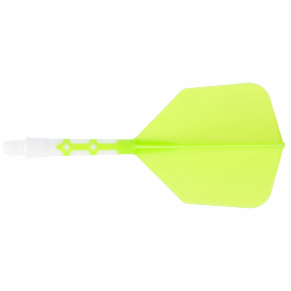 Cuesoul integrierte Dart Flights AK7, Standard M, neon grün, 4 image