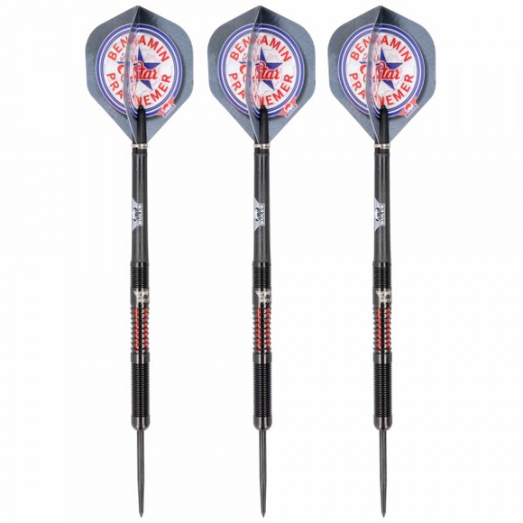 Bulls Benjamin Pratnemer Steeldart, 90% Tungsten, 20 Gramm