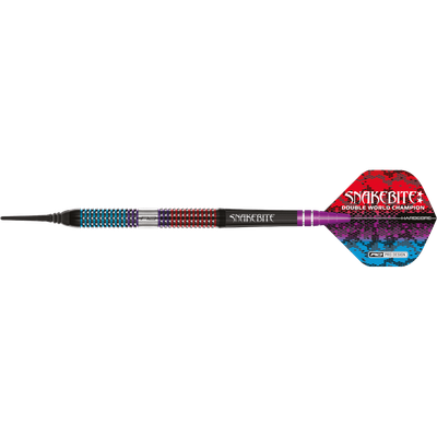 Red Dragon Peter Wright "Snakebite" Spirit Softdart 90%, Gewicht: 20g
