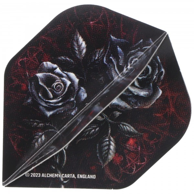 Alchemy Dart Flights Std No2, schwarz, Rosen