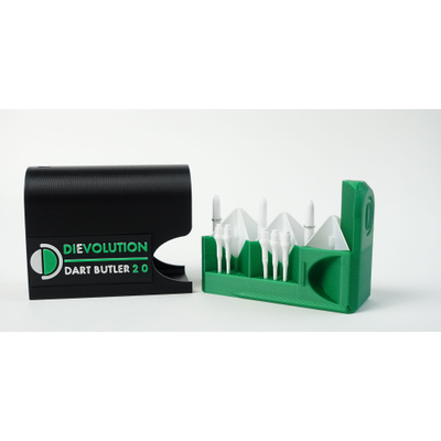 DIEVOLUTION DartButler 2.0 - Dartsbox/ Zubehörbox/ Aufbewahrung für Dartzubehör