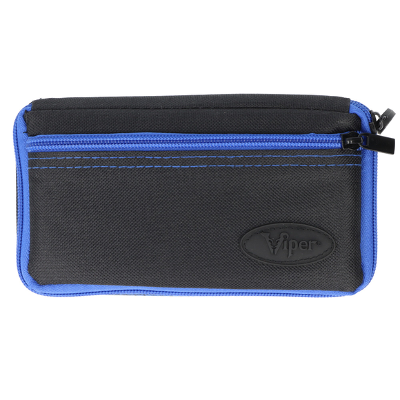 Darttasche Nylon für 3 Dartpfeile, schwarz blau, 6 image