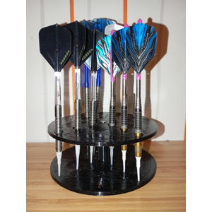 Dart Rondell für bis zu 12 Darts Ständer rund