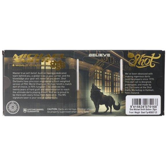 Michael Smith 2023 Steeldart, World Champion, Believe, 26 Gramm, 9 image