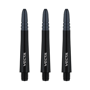 Winmau Vecta Shafts - Schwarz, Variante: Short