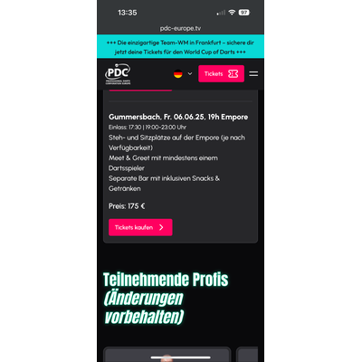 Dart Gala Gummersbach