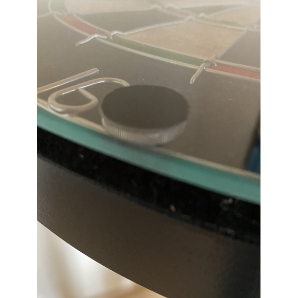 Stehtisch mit Dartscheibe "Caller" neutral schwarz, 3 image