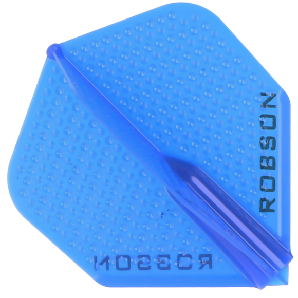 ROBSON PLUS DIMPLED BLUE NO.2 DART FLIGHTS, 2 image