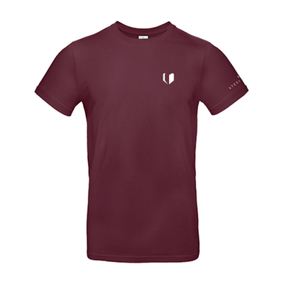 T-SHIRT - STEELIKONE FLIGHT, Farbe: Burgundy, Größe: S