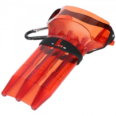 L-Style Krystal One Dart Case rot, transparent