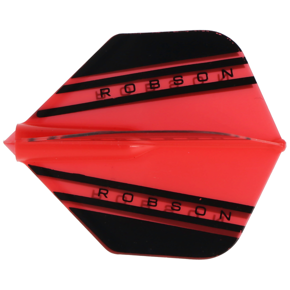 ROBSON PLUS V Dart Flights rot, No.2, 40,5 x 35,8mm, 4 image