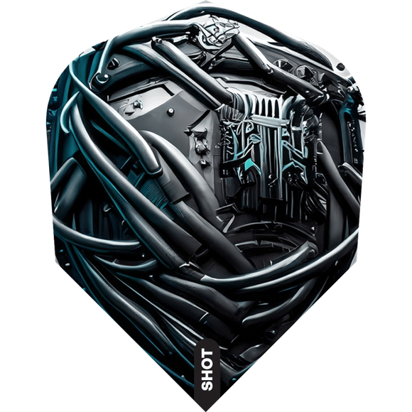 Shot AI Small Standard Flight, Motiv: Cyberpunk