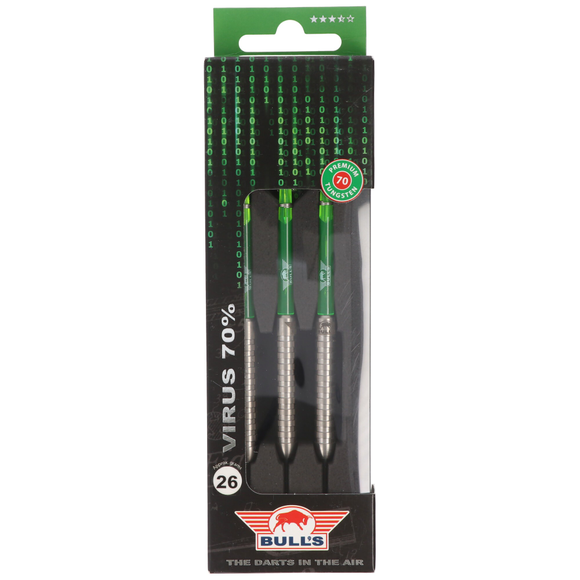 Bulls Virus, Steeldart, 70% Tungsten, 26 Gramm, 6 image