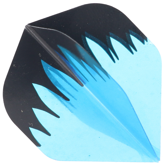 Flight Flammen, blau-schwarz, 3 Stück, 2 image