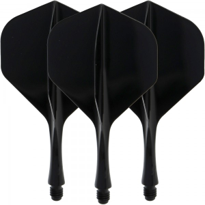 Caliburn SUP integrierte Dart Flights, No2, schwarz