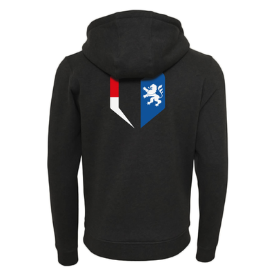 STEELIKONE - ZIP HOODIE - "FLAGS BUNDESLÄNDER", Bundesland: Hessen, Größe: S
