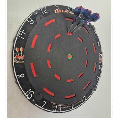 Focus Dartscheiben Abdeckung für Focus Training, Dart Training, Variante: Nr. 1