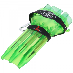 L-Style Krystal One Dart Case grün, transparent