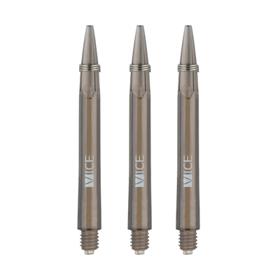 One80 Vice Shafts - Clear Grau, Länge: 35 mm