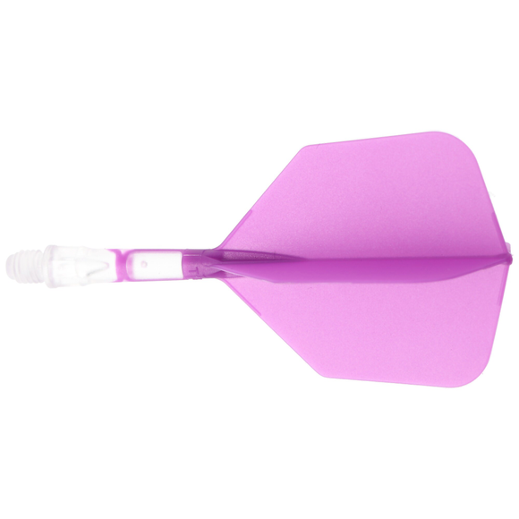 Cuesoul integrierte Dart Flights AK7, Standard M, violett transparent, 8 image