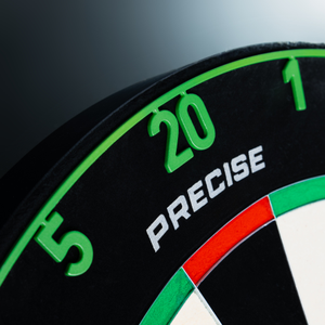 Precise180 | OnePiece Lasercut Number Ring | Emerald Green, Farbe / Coating: Emerald Green