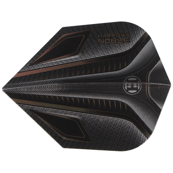 Harrows Noble Dartflight, No6, Standard, Rich Gold, 3 Stück, 4 image