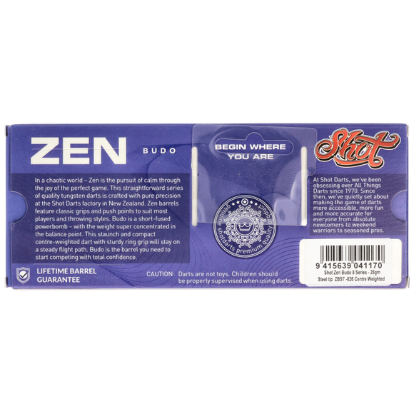 Steeldart Tropfenform Zen Budo 80%, 24 Gramm, 7 image