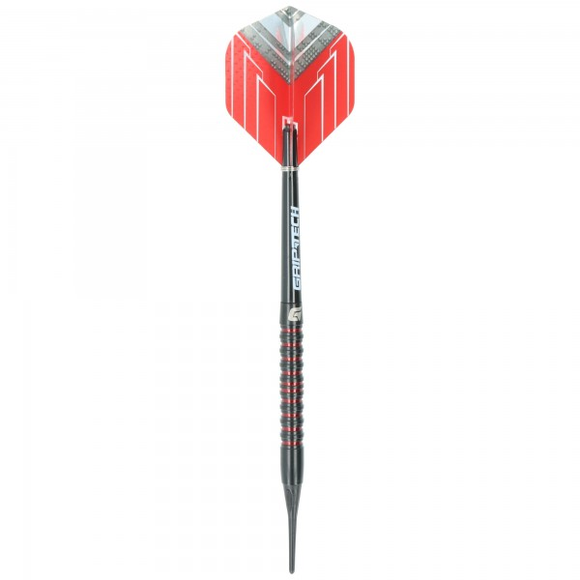 GOAT Podium Softdart, GRIPTECH, schwarz, 80% Tungsten, 20 Gramm