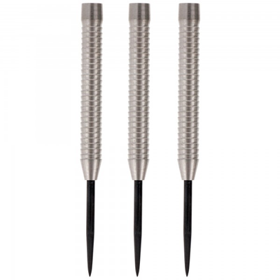 Steeldart Barrel 85% Tungsten, silber geriffelt, 18 Gramm
