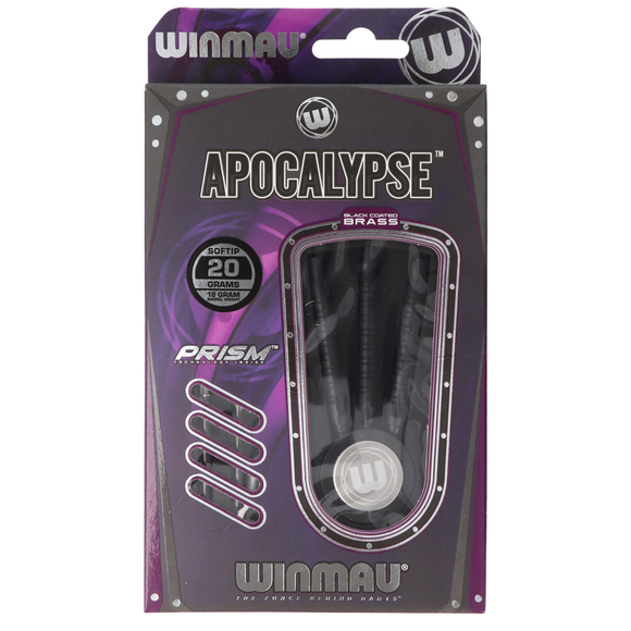 Apocalypse Brass Softdart, Schwarz, 2217, 20 Gramm, 6 image