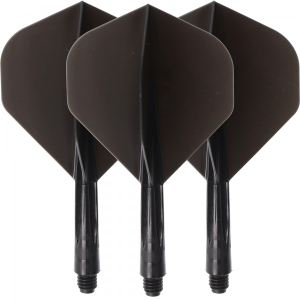 Condor Dartflight Zero Stress, Standard S, short, schwarz, Gr. S, 21,5mm