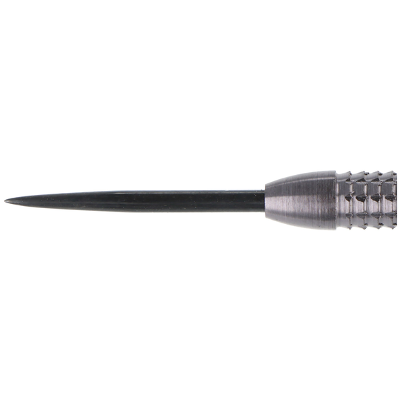Steeldart Barrel schwarz rillig, 90% Tungsten, 24 Gramm, 7 image